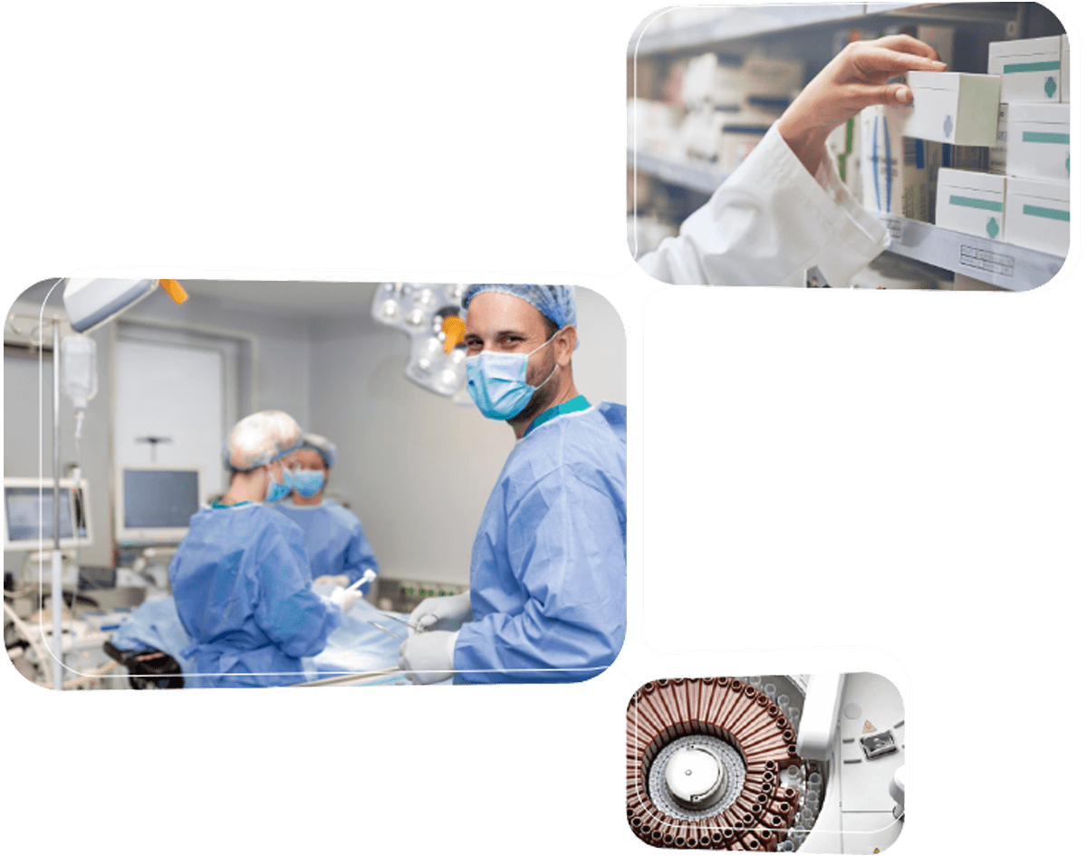 Custommer Médica, expertos en distribución de medicamentos, equipo médico y material de curación